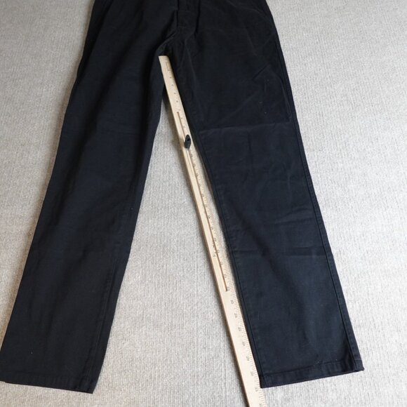 Wings + Horns Mens Pants 36 Black Cotton Blend Solid Field WI-5238 NEW - Picture 2 of 11